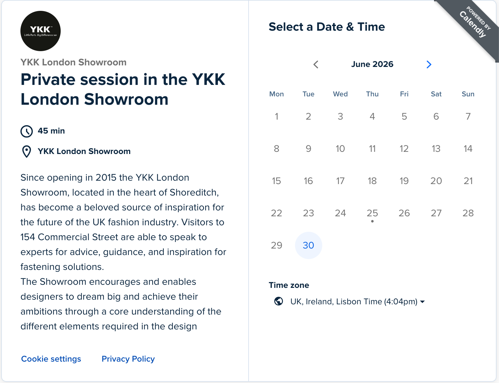 Calendly Implementation